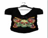 Butterfly Skull Tee M