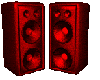(HD)~Speakers RED