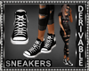 Black Sneakers - Untied