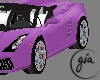 Purple Lambo Car Gia