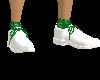 fs green&white shoes