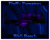 Fluffy Wall Bench