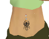 Belly Piercing An Spider