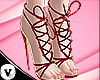 (V) heels shoes red/02