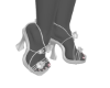 Kina White Heels