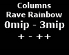 M/F Rave Rainbow Columns
