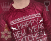 ♛ New Year B Sweater