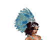 Blue Carnaval Headress