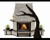 tree pl fireplace