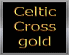 Celtic gold cross