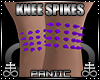 ♛ Knee Spikes Purple