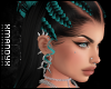 Malika Black&Teal