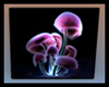 DM Canvas Neon Mushroom