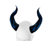 Black Blue Horns