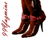 cowgirl boots red