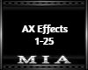 Ax Sound Effects 1-25