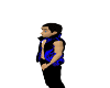 wolf vest blueblk