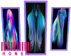 Neon hair art