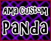 ~Ama~ Panda Tail Custom