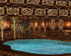 Ornate Wood Pool Room