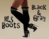RLS Black Thigh Boot