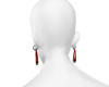 lighter earrings red