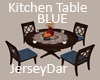 Kitchen Table Blue