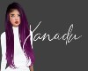 X Hair Aubrey Purple