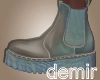 [D] Ariana grey boots