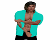 Teal Sexy Male SHIRT