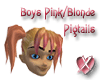 Pink/Blonde Pigtails