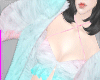 ♠ Fluffy Marble Coat