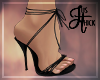 :Strappy Heels Black