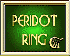 PERIDOT RING