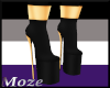 His Treasure Heels Black