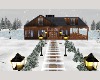 Winter Holly Day Cabin