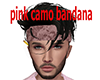 pink camo bandana