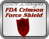 Crimson Force Shield Fem