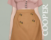 !A skirt brown