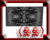 (SS) grey fur rug