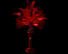 red palm plant column