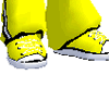 Yellow Chav Shoes