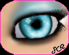 Aqua blue sparkle eyes