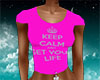 Get your life Tee HotPk