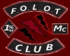 F.O.L.O.T.Mc.CLUB VEST-W