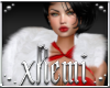-xR- Fur Shawl White
