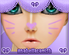 *B*kid purple kitty face