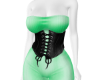 AS Bodysuit Green Korset