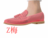 Z梅 rai pink loafer