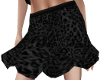 Black Leopard skirt